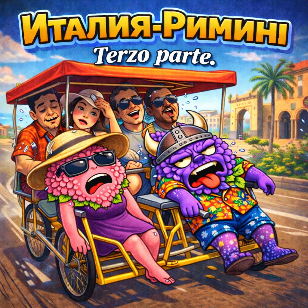 Италия-Римини. Часть третья. Terzo parte